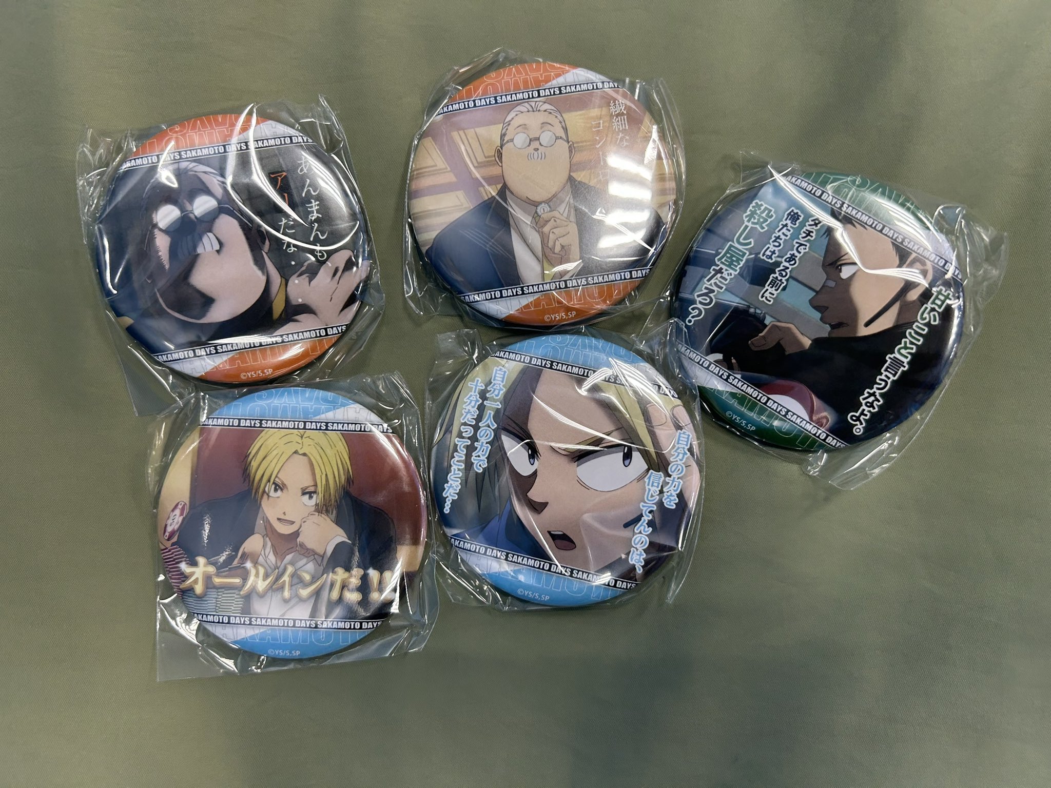 サカモトデイズ　大佛　缶バッジ ホログラム缶バッジ(57mm)「SAKAMOTO DAYS」12/大佛 誕生日ver