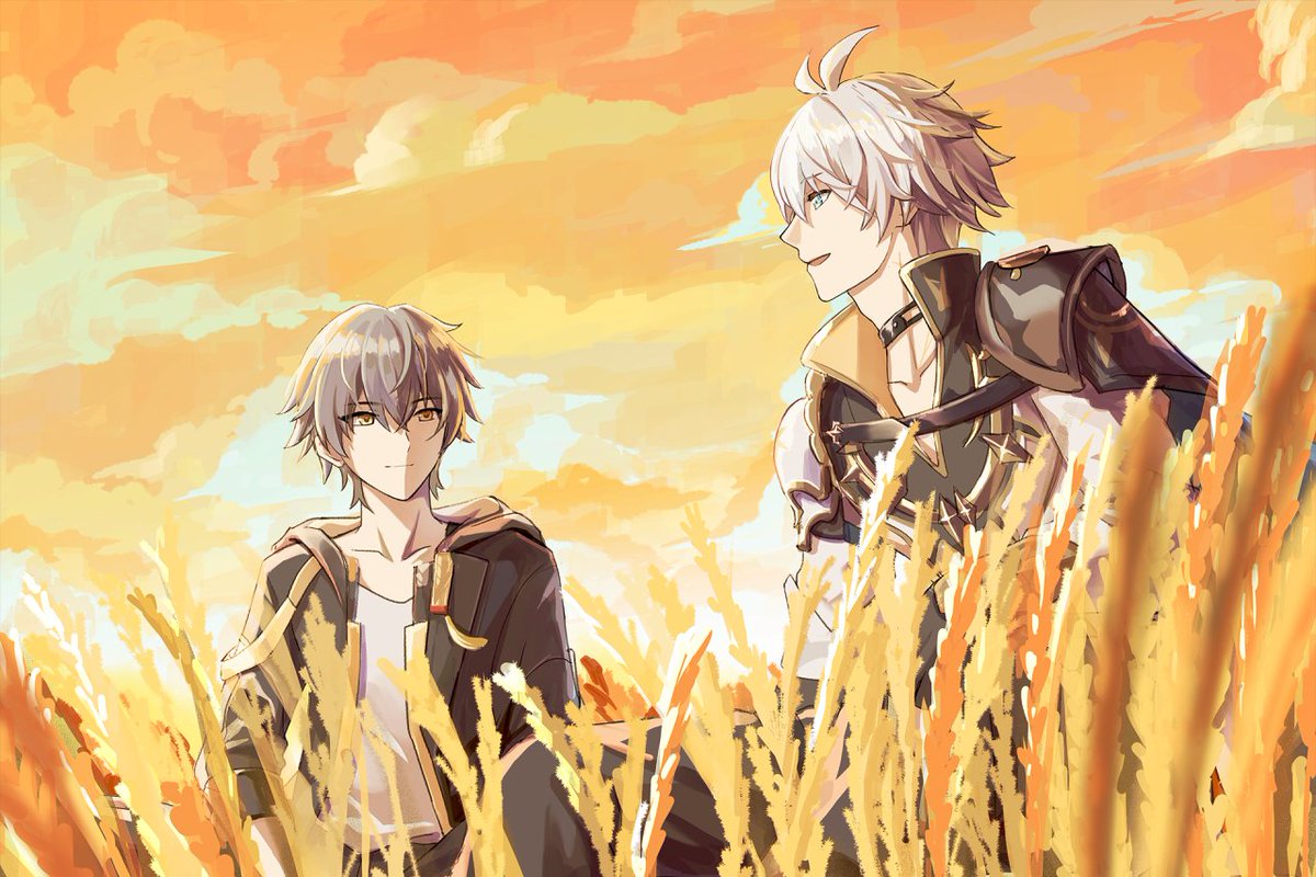 whiterain07's tweet photo. #HonkaiStarRail #Phainon #Caelus
#崩壊スターレイル #ファイノン #穹 https://t.co/DOouGvBGLN