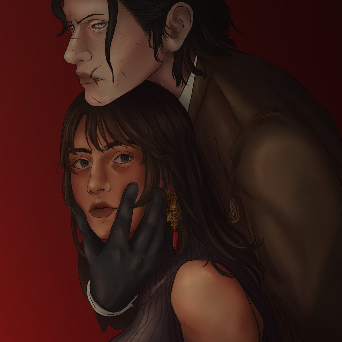 ༘ ೀ⋆｡˚Artsy Sunday ˚ ༘ ೀ⋆｡˚

Commander's most trusted right hand, but Dragunov sometimes gets ahead of himself and make his wife overworked (he makes it up for it, don't worry૮ • ﻌ - ა)

🎨 : @/pingurusama
#yumetwt #sergeidragunov #opheliawinter #dragunophelia
