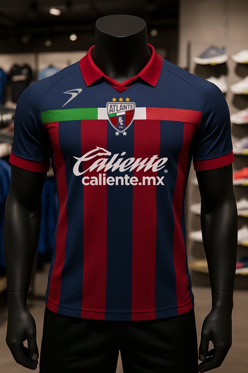Este será el jersey del <a href="/Atlante/">Atlante FC 🐎⚽️</a> 

MUCHO mejor.