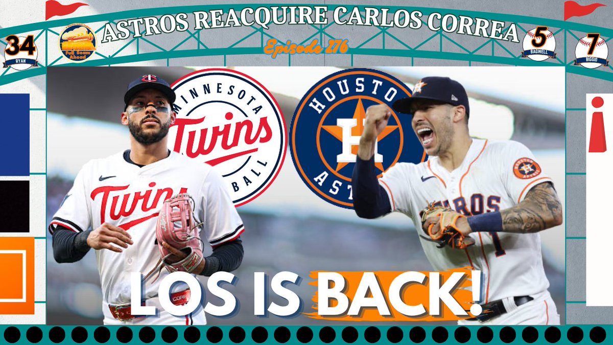⚾️NEW EPISODE OUT!⚾️
-#Astros Trade Deadline recap
-Carlos Correa returns to Houston
-What does Correa mean to Houston?
-Jesus Sanchez is an underrated pick up
-Grade the Astros Deadline
-Projecting Houston's lineup
Spotify:ti.fi/3QiVk67
Apple:apple.co/3oCbLyA