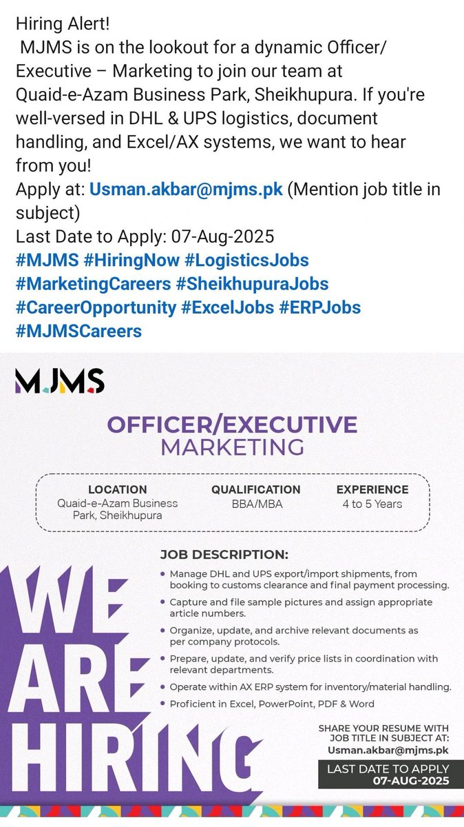 JobsHuntPK's tweet photo. https://t.co/8FzIy33BLZ