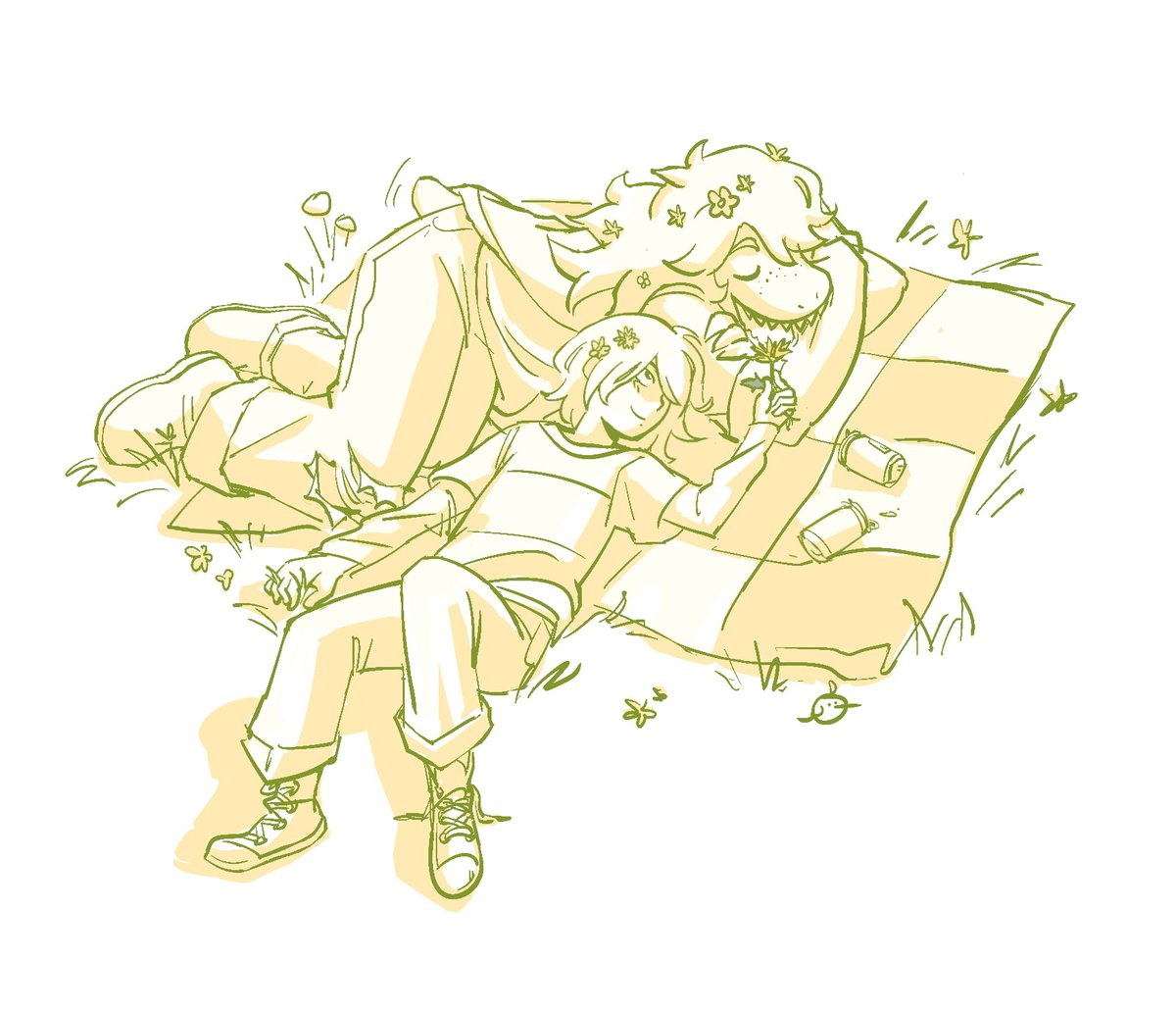 #krusie finally got to draw them after 2 dayz...