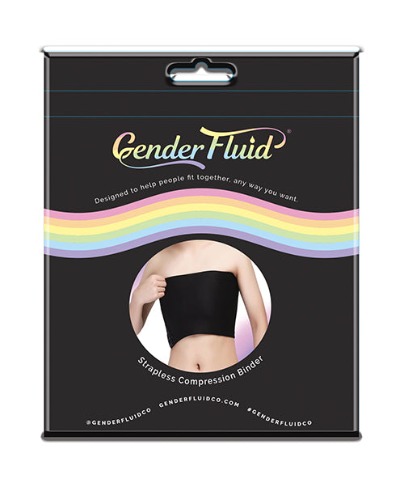 I just received Gender Fluid Strapless Chest Compression Binder - - Black / L by FACEME LOVE from Anonymous via Throne. Thank you! throne.com/glitchymimik #Wishlist #Throne