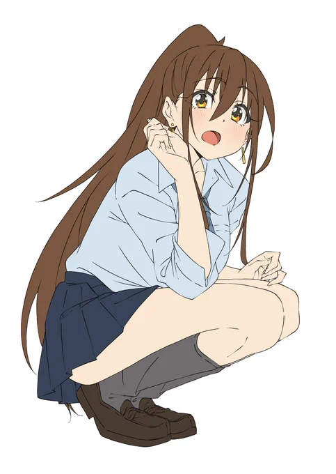 今日のポニ子〜!!! なんでそんな伸びてしまったんだありがとん