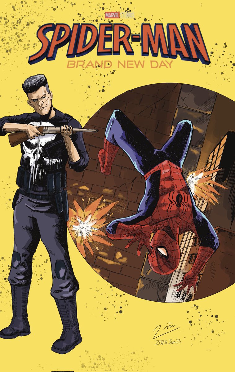 drawingscott05's tweet photo. Happy #SpiderManDay 
#SpiderManBrandNewDay https://t.co/PsOpFcqRIa