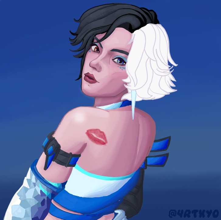 kyoartzzz's tweet photo. Frost &amp; Sweet - Luna Snow ❄

(Dibujito que Hice para el #CuriAlbum, Por entregas de proyectos no pude avanzar casi nada pero porfin me supe la de chambear y lo acabe, Ojala les guste a todos 💖) 

#Lunasnow #MarvelRivals #MarvelRivalsfanart https://t.co/wp1PEnq5lM