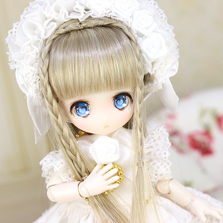 DOLLCE あまむす ミニスウィーツドール バニラ スノーバニラ オビツ11 スノーバニラ/Snow Vanilla - DOLLCE