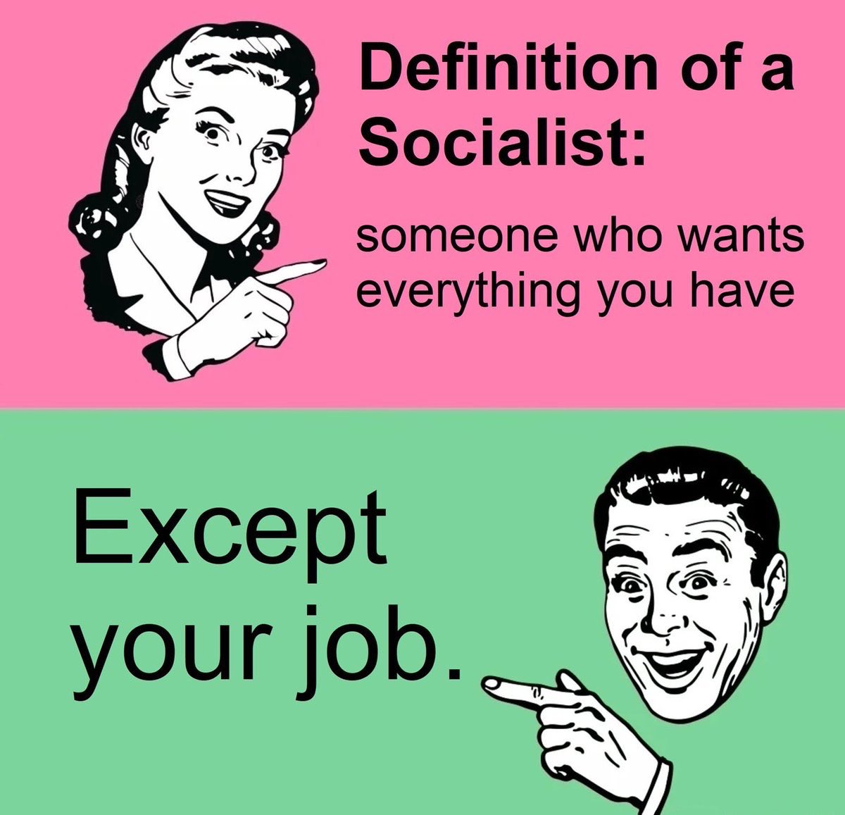 Democrats want us to support their global communist agenda.