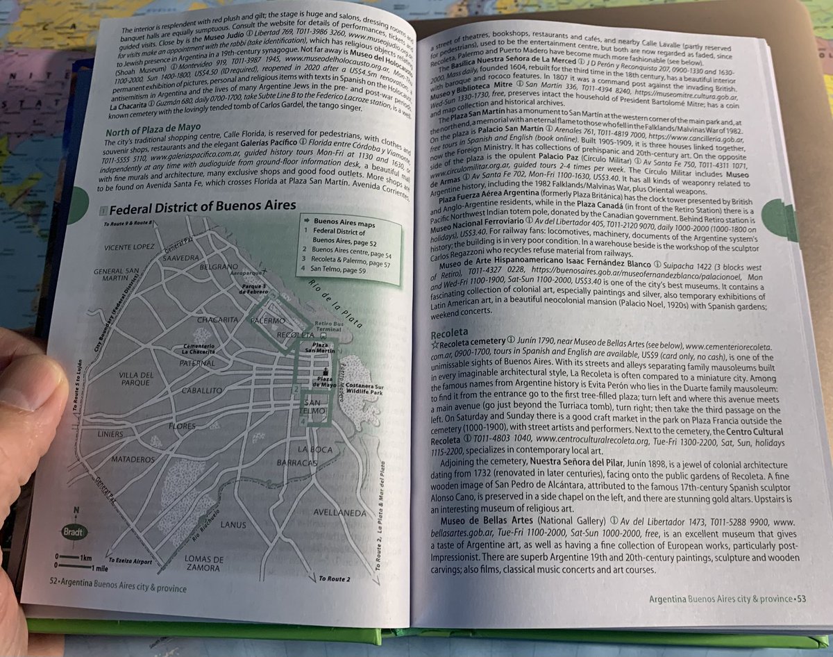 Another <a href="/BradtGuides/">Bradt Guides</a> masterpiece is out. The 95th edition of the South American Handbook celebrates the centenary of the Handbook.  The new edition is handsome in the Bradt livery, the first to be published by Bradt. 
#travel #roadlesstraveled #settojet 

facebook.com/share/p/1CeYct…