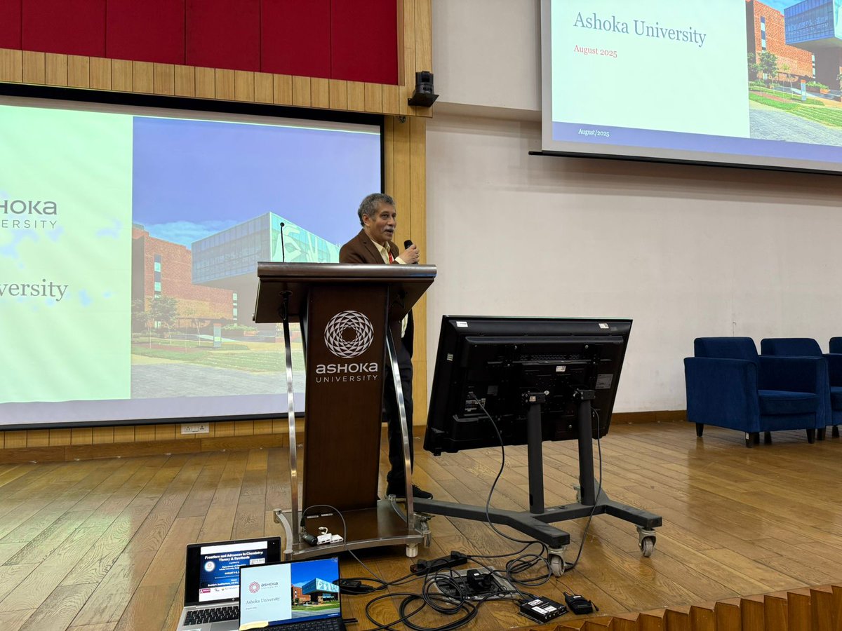 Department of Chemistry, Ashoka University tweet media