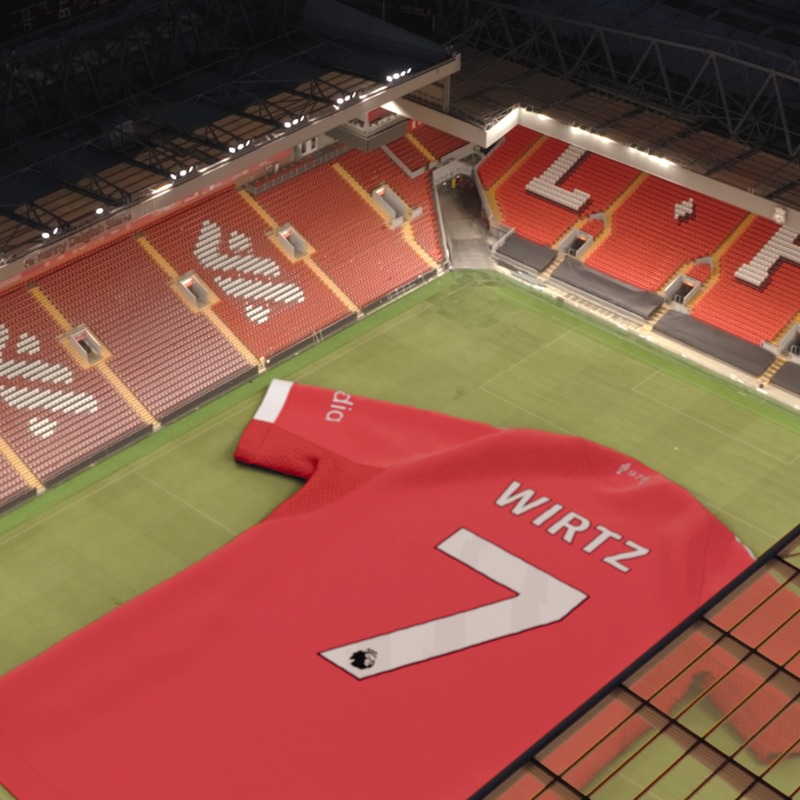 LFC's tweet photo. Our squad numbers for the 2025-26 season have been confirmed.