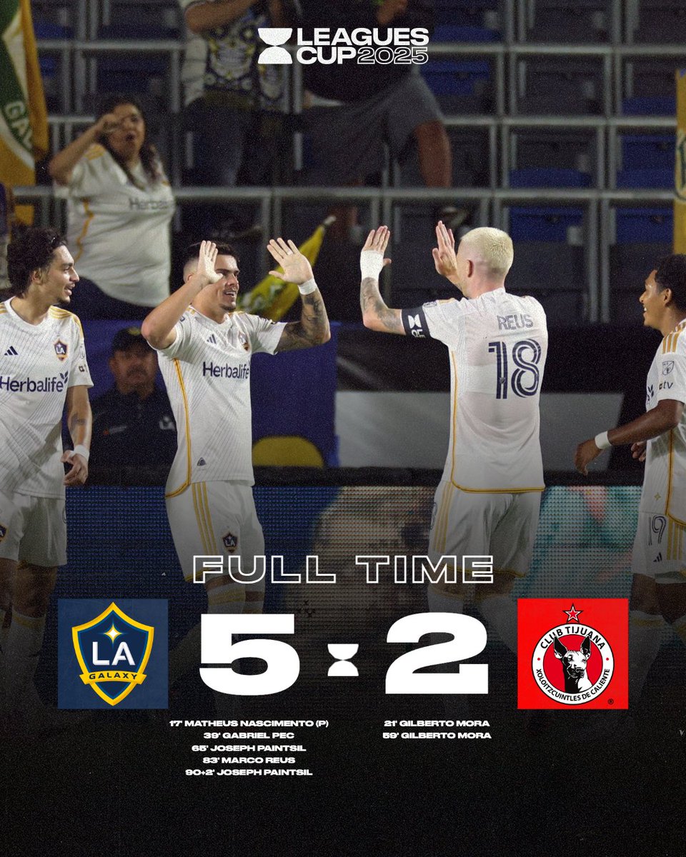 ¡De otra galaxia! 🌌🤩 Great performance by <a href="/LAGalaxy/">LA Galaxy</a> to take the first three points in this #LeaguesCup2025!