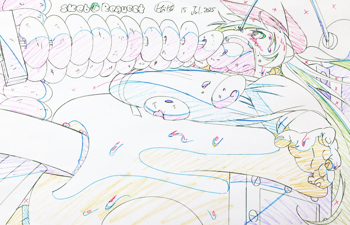 KiiKo @アニメ原画風skeb (@kiiko_clip) on Twitter photo 