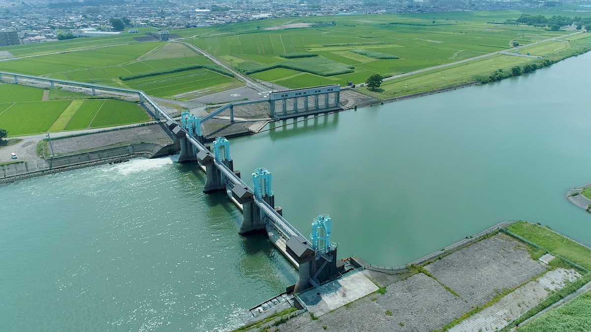 秋ヶ瀬 取水 堰
