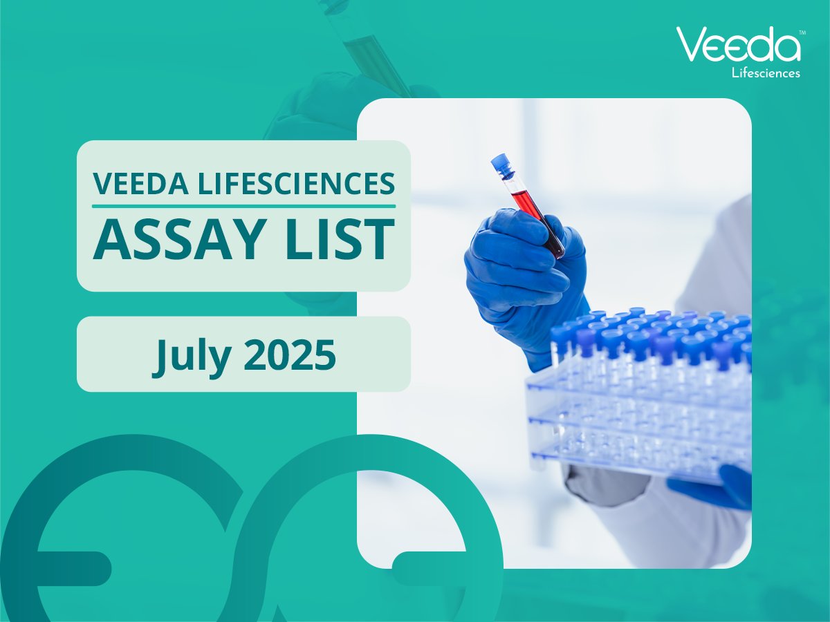 At Veeda Lifesciences, we offer an extensive portfolio of validated bioanalytical assays to support Generics, NCEs, and Biotherapeutics across various platforms like LC/MS/MS. 

Explore the complete list here: veedalifesciences.com/assay-list/