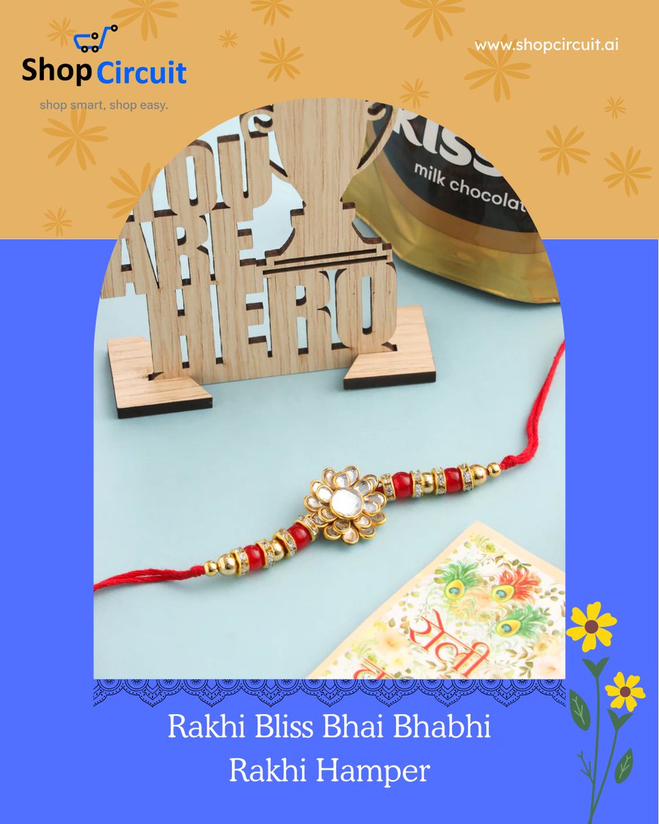 Shopcircuit_ai's tweet photo. Celebrate the bond with elegance! 🌸
Shop this beautiful Floral Design Rakhi Set with Roli Chawal the perfect gift to make Raksha Bandhan special. 

Order now at https://t.co/oJRnmXmQsE

#RakshaBandhan #BhaiyaBhabhiRakhi #ShopCircuit #FloralRakhi #RakhiGifts #CelebrateTogether https://t.co/DNJGkTdbBm