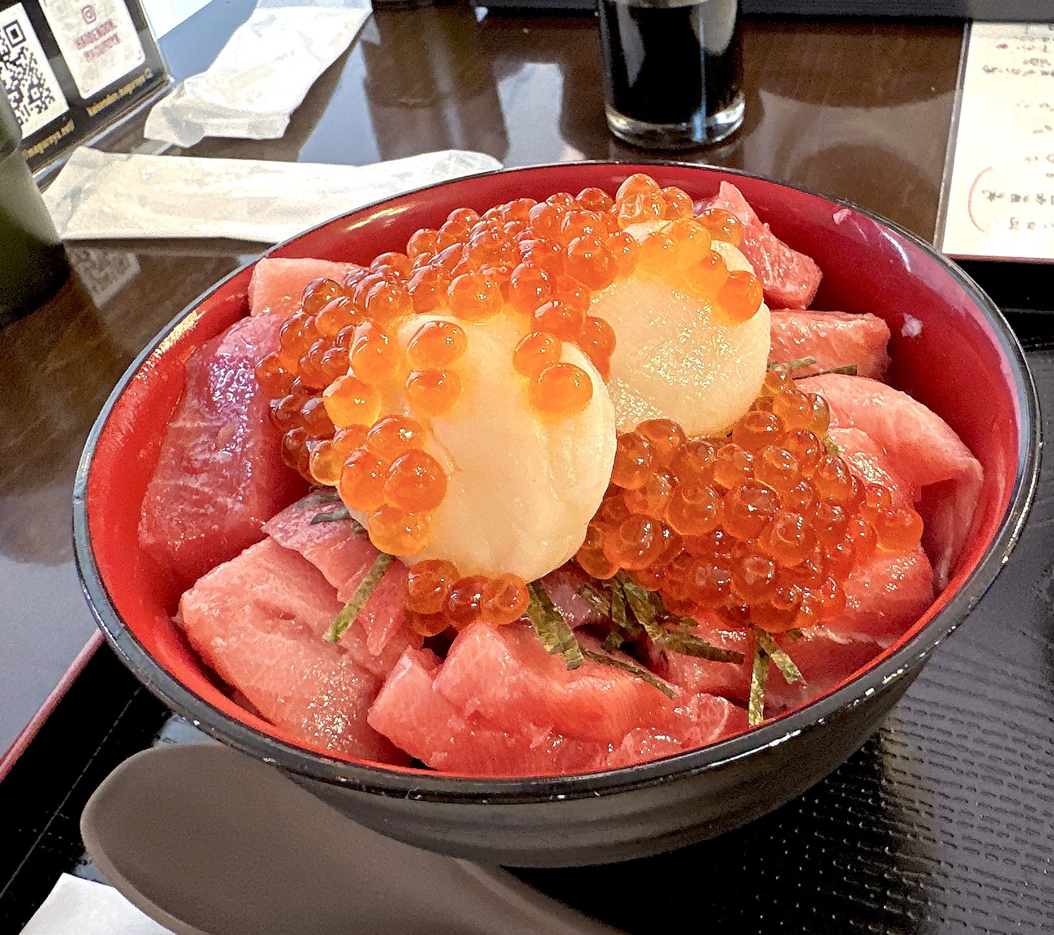 いくら丼ページです♡ そんなきな粉 on X: