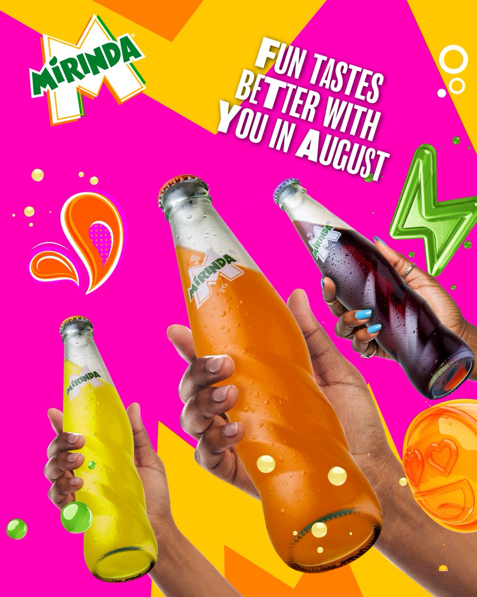 If it’s not fun, fizzy, and full of flavor... it’s not us. 

Let’s make August count!

#HelloAugust #Letsgetflavoured #Flavourthatslaps
