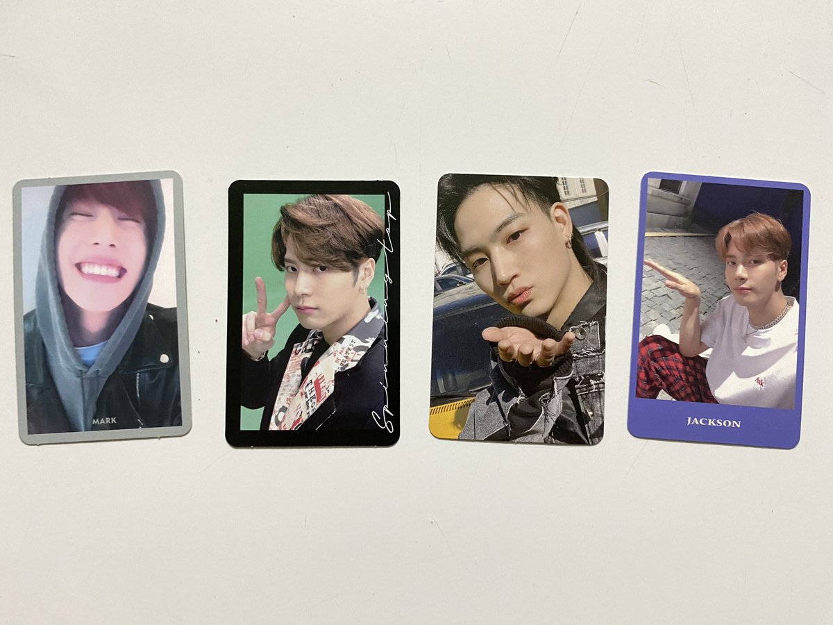 gyeomgans's tweet photo. ada yg masih cari album lama GOT7? aku masih ada beberapa dan masih ada pob nya juga, aku berniat jual koleksi ku untuk harga nya bisa di diskusikan dm aja yaa 🥰 https://t.co/hjwYmU1Iw7
