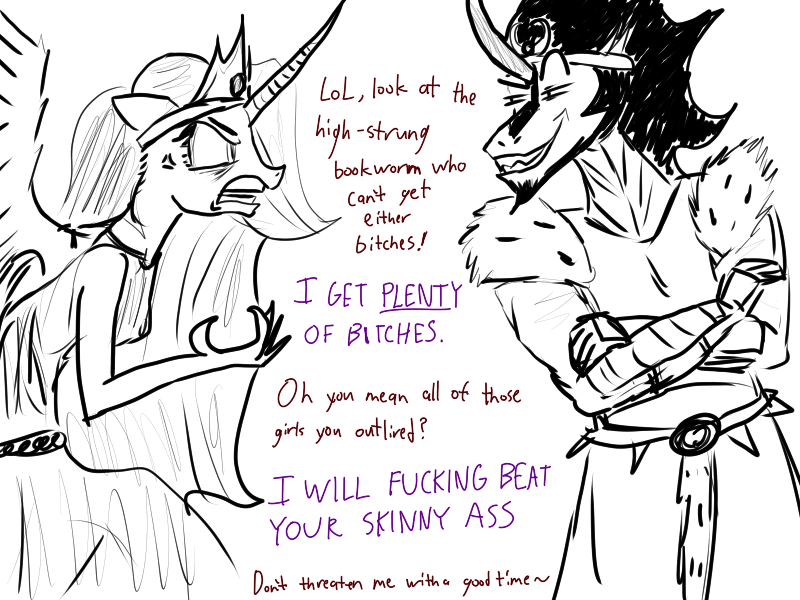 the visual of sombra ragebaiting twilight was too good for me not to make something out of