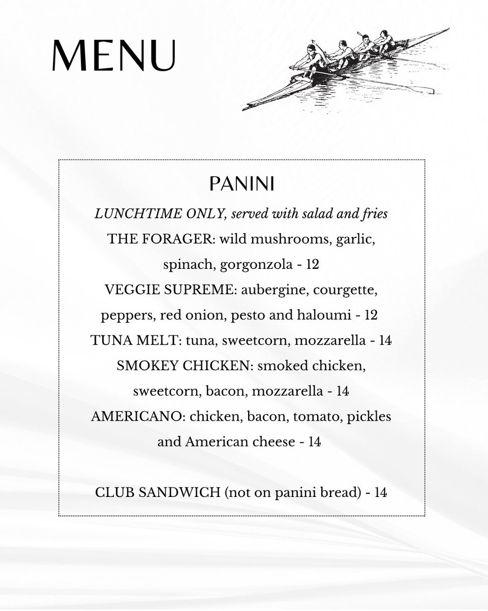Leander Club (@leander_club) on Twitter photo Our new menu is brimming with summer flavours. Plus, big news for lunchtime visitors - the Club Sandwich makes a welcome return to the menu! Book your table by calling us on 01491 575782.
#summermenu #cheftalk #summerflavours #seasonaleating #seasonaldining Our new menu is brimming with summer flavours. Plus, big news for lunchtime visitors - the Club Sandwich makes a welcome return to the menu! Book your table by calling us on 01491 575782.
#summermenu #cheftalk #summerflavours #seasonaleating #seasonaldining