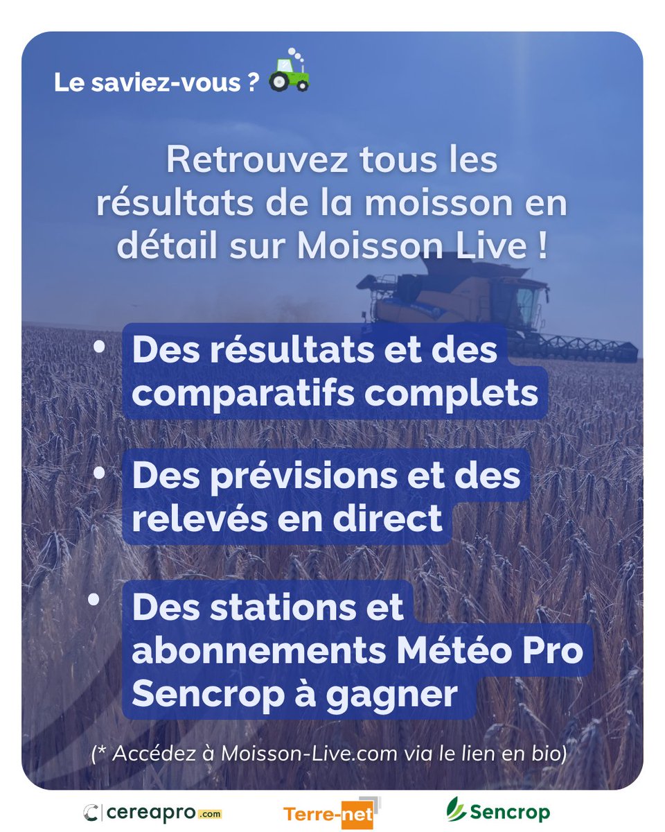 Sencrop, la météo connectée à vos cultures 🌡️❄️🌦 tweet media