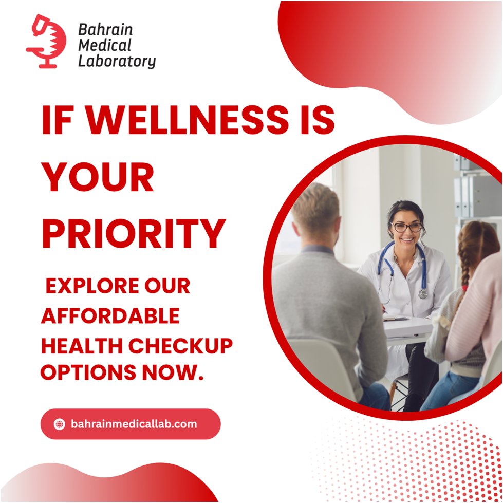 bahrain_Lab's tweet image. Affordable, expert lab packages at Bahrain Medical Lab, cancer markers, full body checkups &amp;amp; more. Book your test today!

#BahrainMedicalLab #HealthPackages #CheckupTime #DiagnosticServices #LabTestsBahrain #HealthyLiving #PreventiveCare #BahrainHealth #MedicalLabBahrain