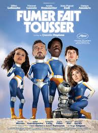merlinpapin3's tweet photo. .@FredOL69007 Ce soir sur @TMCtv le film #FumerFaitTousser de Quentin Dupieux (2022) avec Gilles Lellouche Vincent Lacoste Anais Demoustier Jean Pascal Zadi Oulata Amamra Adèle Exarchopoulos

Benzène, Méthanol, Ammoniaque, Mercure et Nicotine, membres d'une brigade spéciale de lutte contre le tabagisme, sont épuisés après un combat éprouvant contre une tortue maléfique. Conscient de la nécessité de voir ses troupes se reposer, Didier, leur chef, décide de les envoyer s'isoler quelques temps à la campagne pour recharger les batteries. Sur place, le petit groupe profite du calme des lieux et tente de ressouder des liens distendus en raison de divergences d'opinion. Mais un autre ennemi féroce, Lézardin, souhaite profiter de leur retraite afin de mener à bien une nouvelle campagne qui loue les bienfaits du tabac...