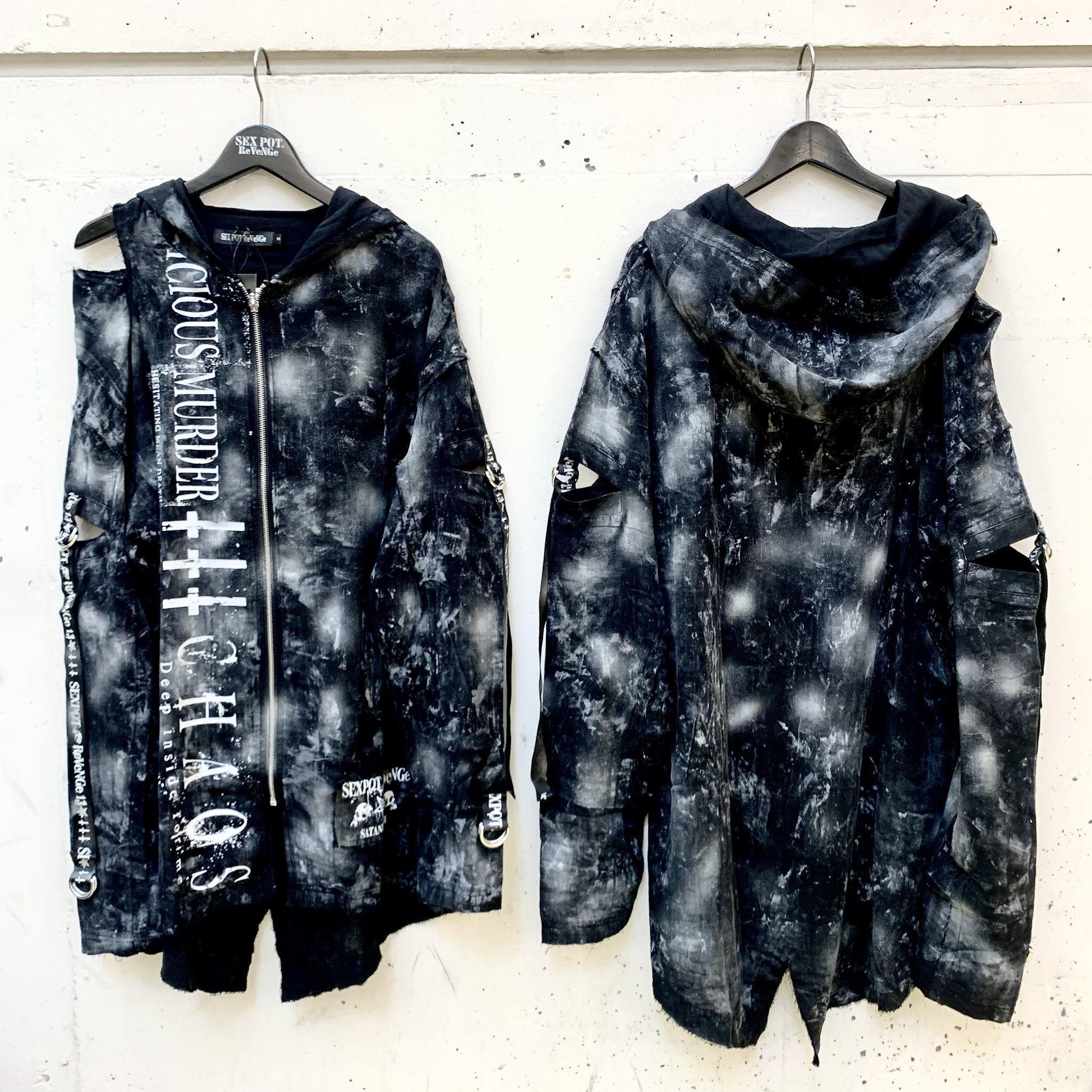 sex pot パーカー 楽天市場】SEXPOTセックスポット LINE SLEEVE BIG ZIPパーカー
