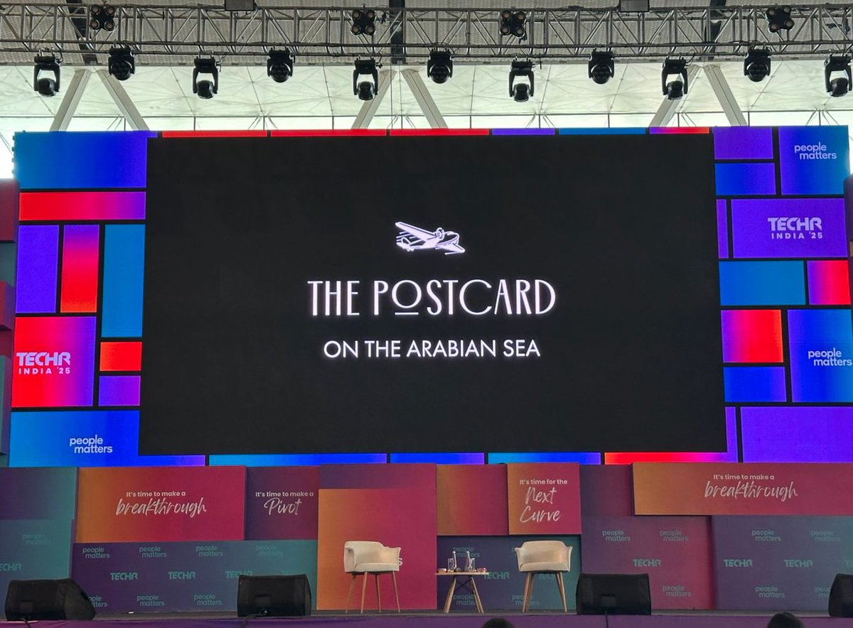 The best in hospitality meets the best in HR and tech.✨
EazyDiner and The Postcard Hotel at the People Matters TechHR India Conference at Yashobhoomi, New Delhi.
#PeopleMatters #EazyDiner #ThePostcardHotel