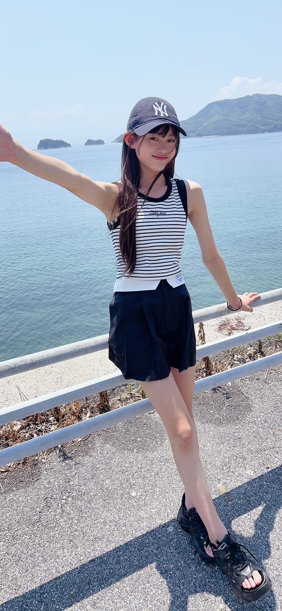 海にダイブしたーぃ💦
あつーぃね☀️💦
 #夏休み  #js5  #海