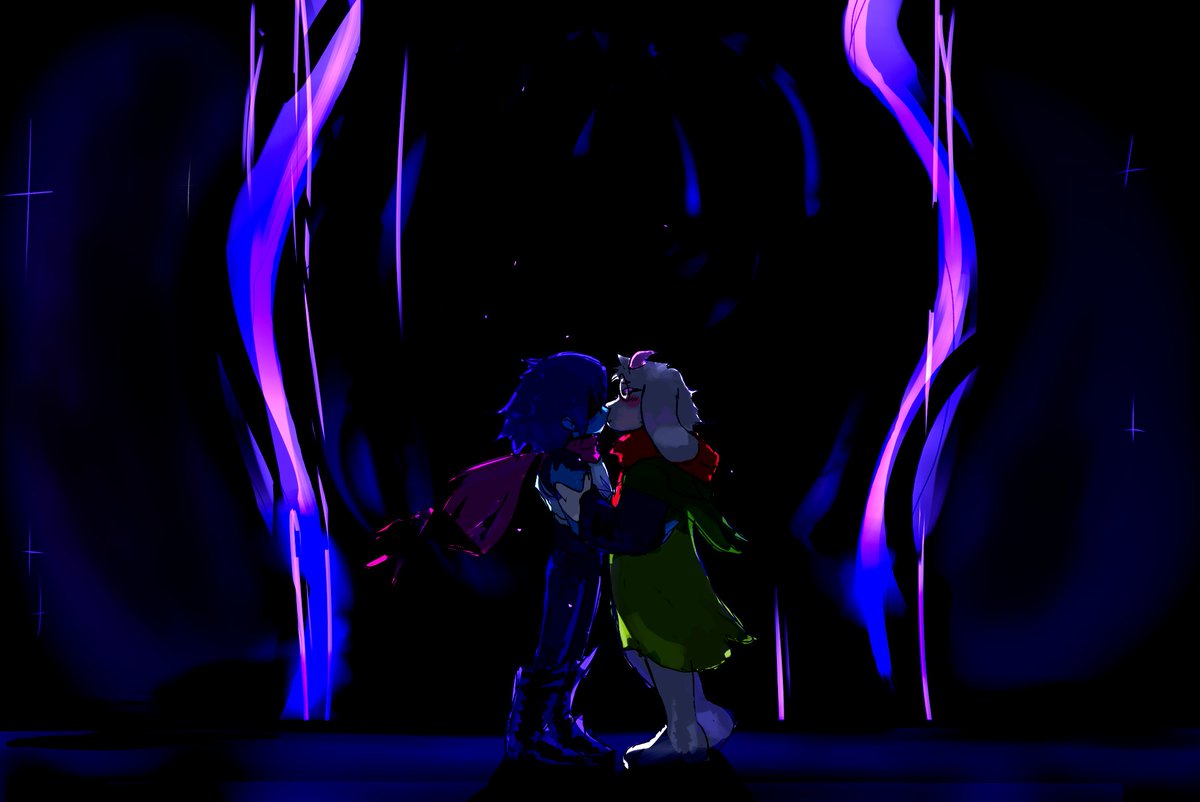 a dark prince and his shining knight... 
#kralsei