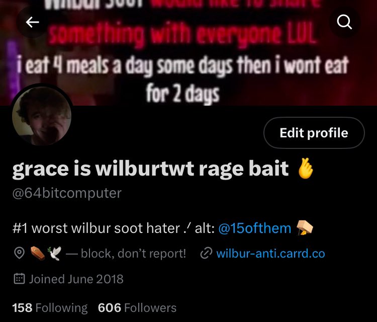 grace isn’t friends with content creators tweet media