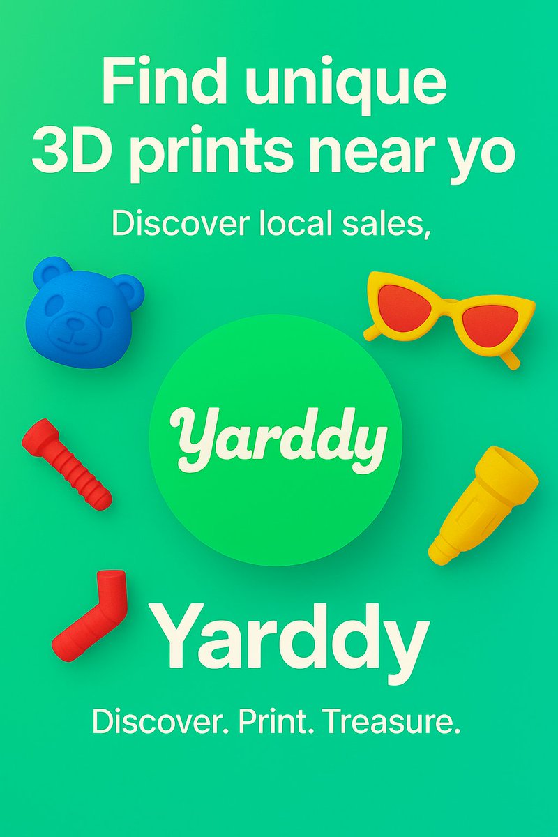 Yarddy_com's tweet photo. Donβt toss it β Yarddy it!
β»οΈ Recycle or donate unused items
π Give them a second life β for FREE
π Discover local yard sales, farmers markets & more
Join the neighborhood movement π
#Yarddy #FreeFinds #RecycleReuseRelove #YardSaleApp #GiveBack https://t.co/Lzy2zjjONe