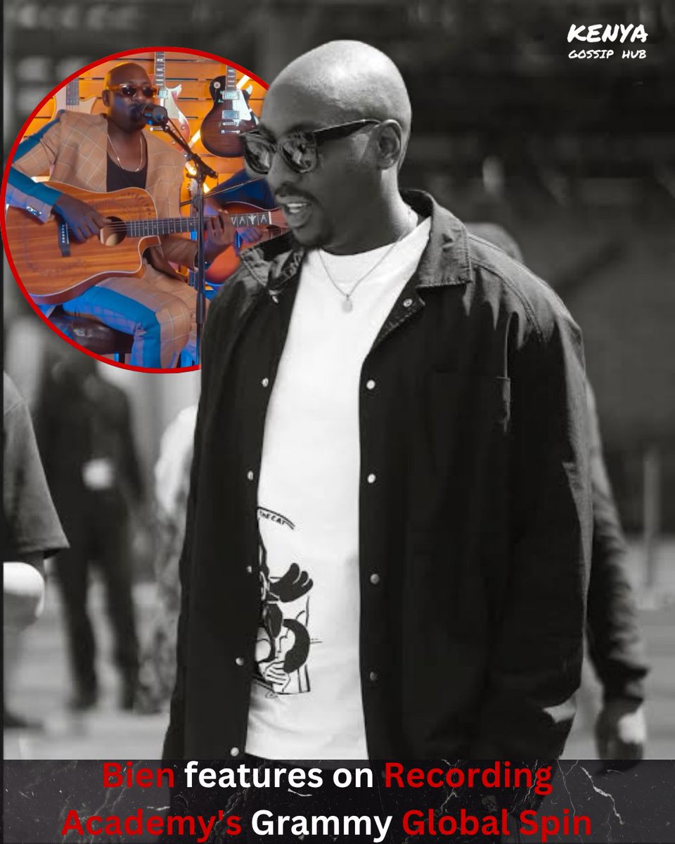 Kenyan artist Bien showcased his hit song "Lifestyle" in a performance for the Recording Academy's Grammy Global Spin.