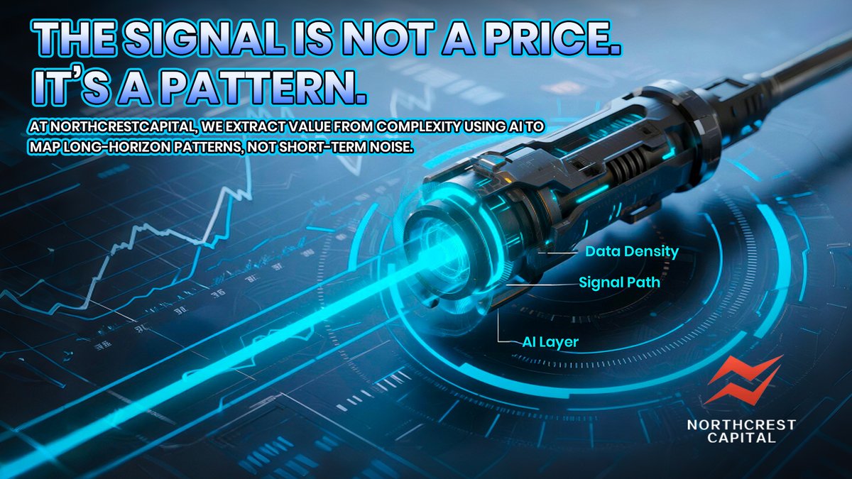 NorthcrestLTD's tweet image. 📊 Movement ≠ Meaning.

At NorthcrestCapital, we don’t chase momentum, we decode structure.
🧠 Our AI maps long-term patterns, spotting risk–reward shapes before markets react.
It’s not price prediction. It’s repeatable logic, recognized early.

#NorthcrestCapital #AIAnalytics