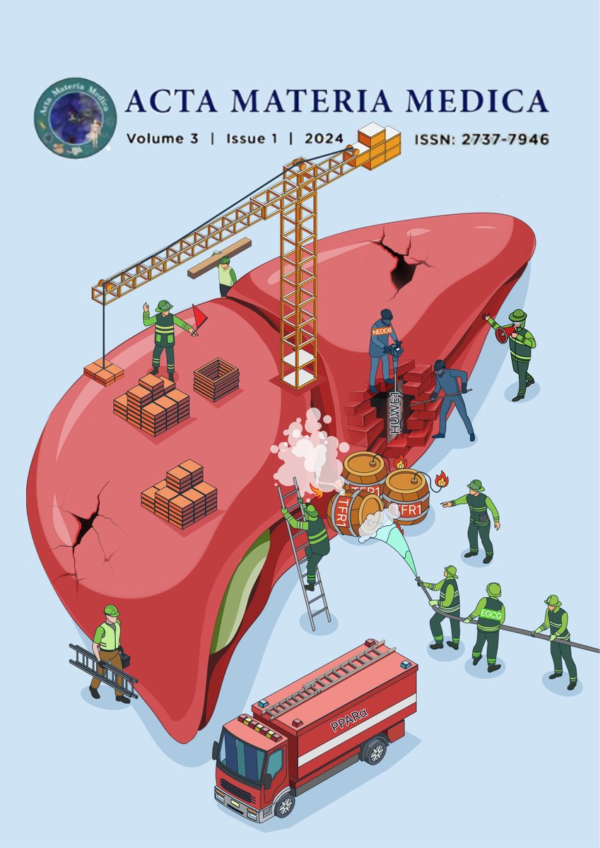 ScivisGuide's tweet image. #CoverArt Hot off the press~ 
Our latest cover design has just been published!🥳  
Cover story: "EGCG: The Ferroptosis Firefighter Protecting the Liver Fortress" #ScientificVisualization #EGCG #CoverDesign #ScienceArt #SciArt #sciviz #SciComm