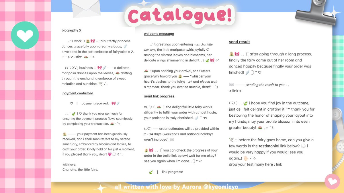 πurora, wording! π (@kyeomieyo) on Twitter photo help repost please? thanks! π₯£
β‘ βΈβΈ β
NINu nINU.. ππ»π―οΈ calling all BA yang butuh wording package bundle for BA needs π§π»π OPEN custom for : greetings, payment, processing after pay, thank you, loyalty card, etc . . π ΰ§ Λ
ββ get 10% discount!
ββ 3.700++ results
#zonauang help repost please? thanks! π₯£
β‘ βΈβΈ β
NINu nINU.. ππ»π―οΈ calling all BA yang butuh wording package bundle for BA needs π§π»π OPEN custom for : greetings, payment, processing after pay, thank you, loyalty card, etc . . π ΰ§ Λ
ββ get 10% discount!
ββ 3.700++ results
#zonauang