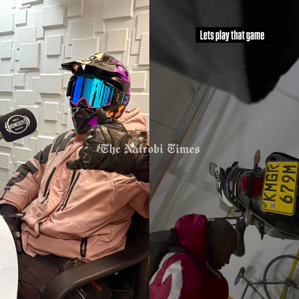 Anonymous Nairobi Biker 'Brayoh' Posts a Video on his Insta Story With Caption"Let's Play that Game" Trolling those Who Believe that Leaked Video is Him, Watch👇