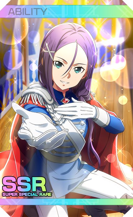 【速報】兎沢深澄さん、ついに自分に王子様が似合うことに気付いてしまう
面の良さを自覚した深澄とか無敵じゃねえか！！！！！
もう女子校の風紀はお終いだよ！！！！！！！！！
 #SAOVS