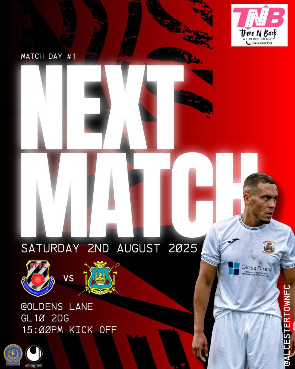 AlcesterTownFC's tweet photo. | 𝗨𝗣 𝗡𝗘𝗫𝗧 

The Opener. The Romans make the trip south to this Saturday to face Stonehouse Town as we look to start the season right 💪

As always all support is appreciated.

🔴⚫️🔴⚫️ https://t.co/6w7C3chERA