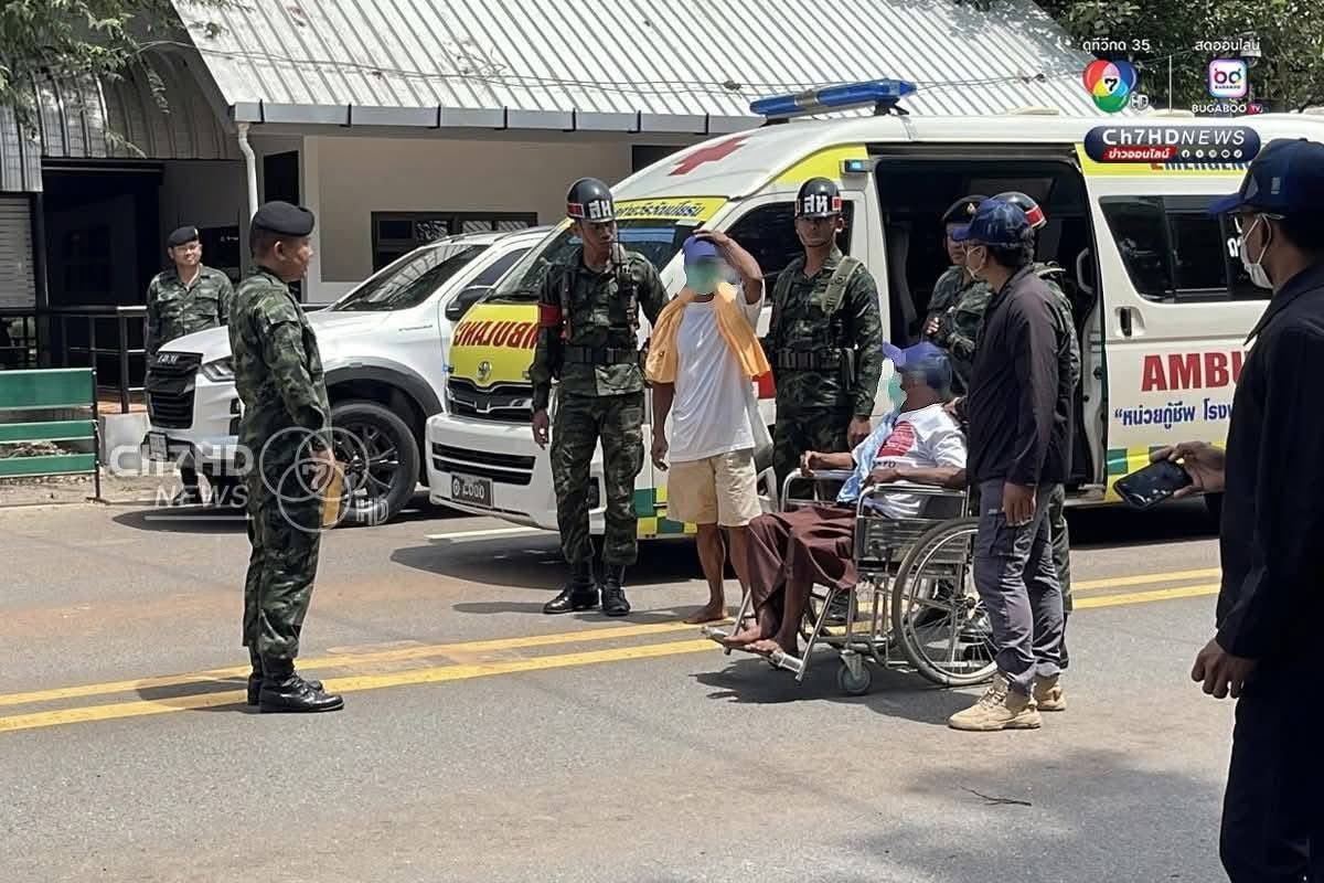 gift05167's tweet photo. What other excuse do you want? This country says it wants peace? The country says Cambodia is the first to take the initiative. I need an explain why they came back home like this are you still human Thailand
STOP SPREADING MISINFORMATION
#ThailandStopFakeNew 
#ExposeThailandLies https://t.co/VOgKB5vBXO