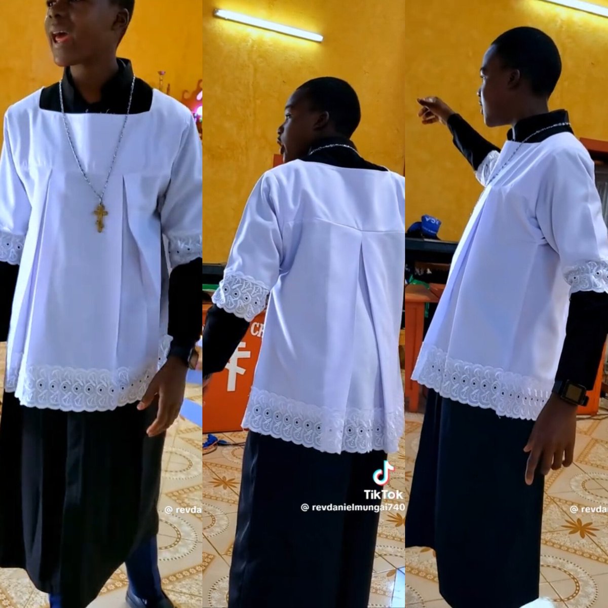 Kenyan youth posted his clip preaching, and online users didn't show mercy in the comments😭

0pen below 😅⬇️