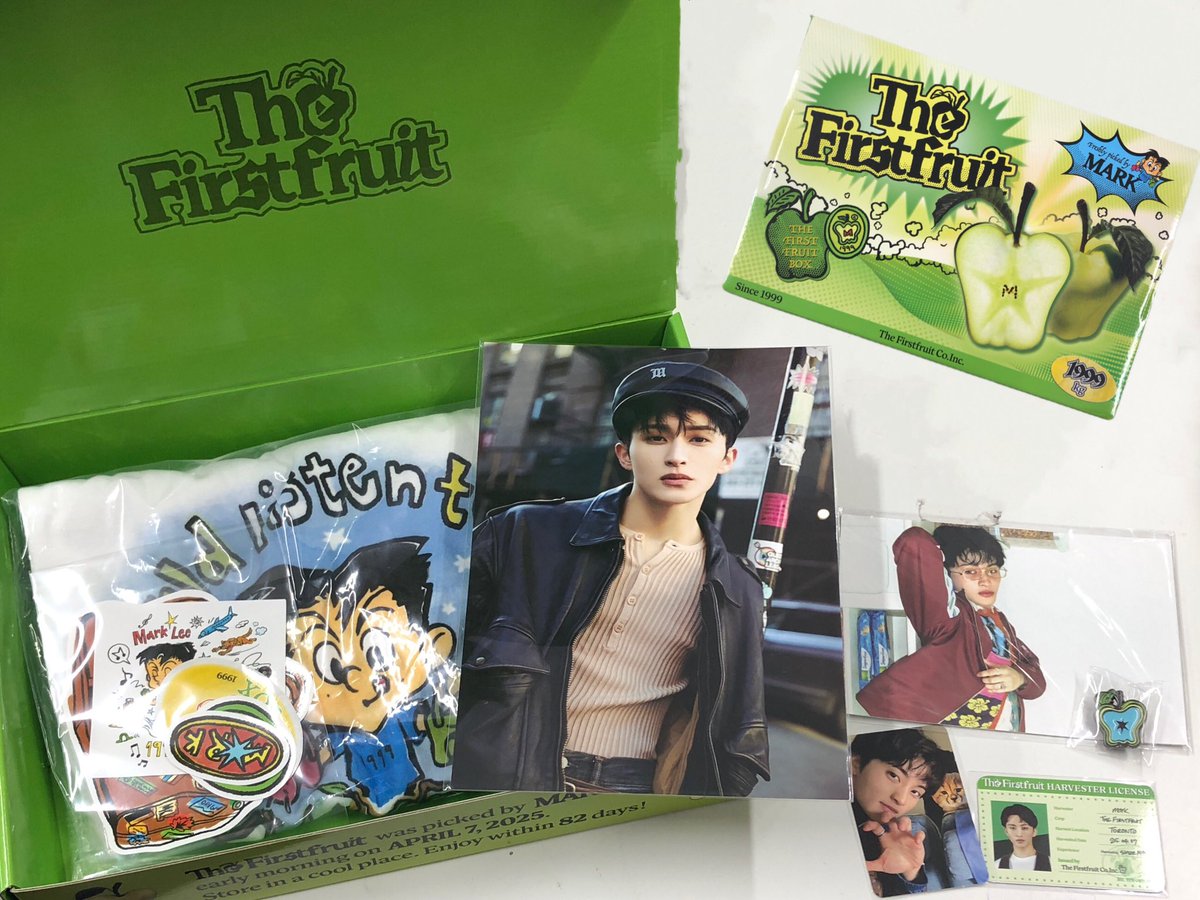 🍀 #MARK #NCT 🍀 マークさんのThe Firstfruit BOX SETが入荷いたし