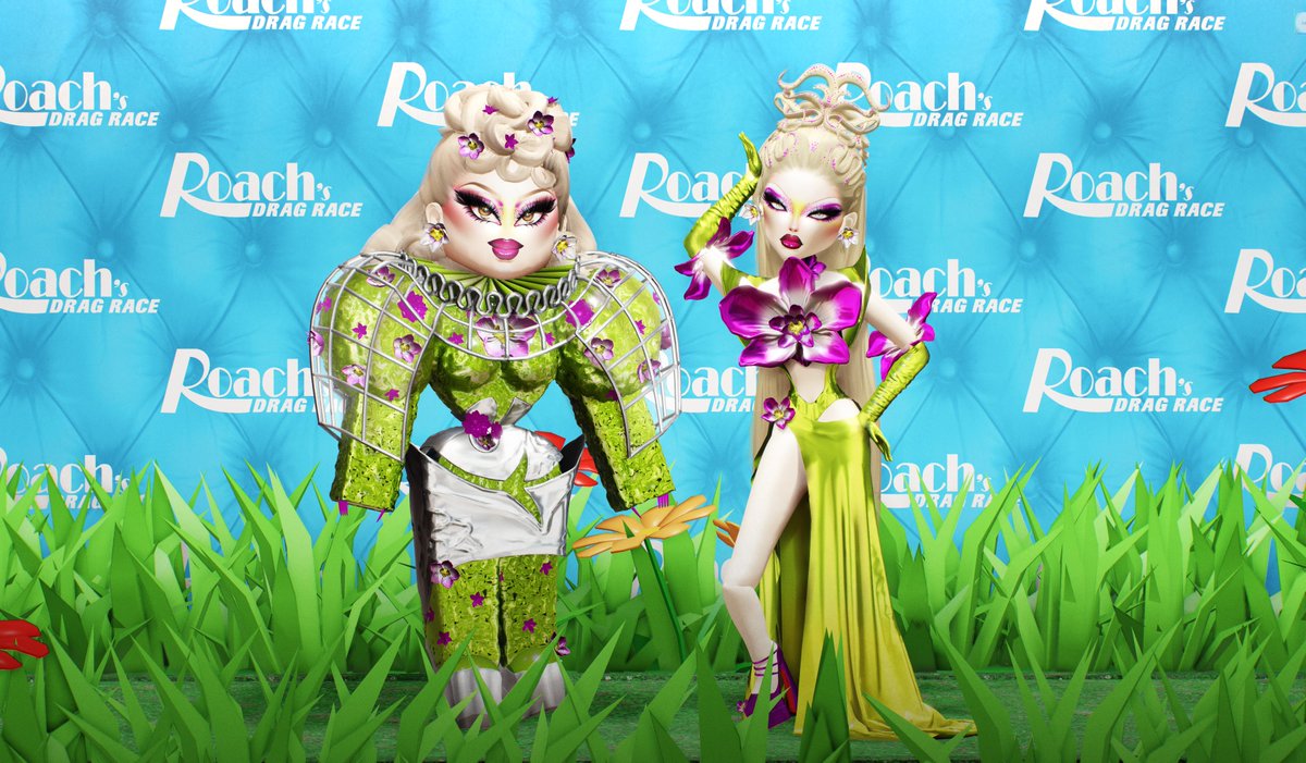 freshly picked from the beatiful gardens of france ❀
#RoachsDragRace