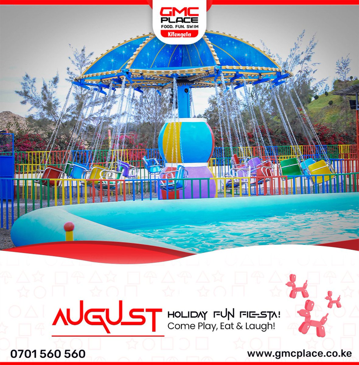 Shaylor Mwanje (@ms_mwanje) on Twitter photo Remember the memories you created on merry go rounds on school trips,now you get to do that for your kids <a href="/gmc_fun/">GMC Place-Kitengela</a>
#AugustFunAtGMC Remember the memories you created on merry go rounds on school trips,now you get to do that for your kids <a href="/gmc_fun/">GMC Place-Kitengela</a>
#AugustFunAtGMC