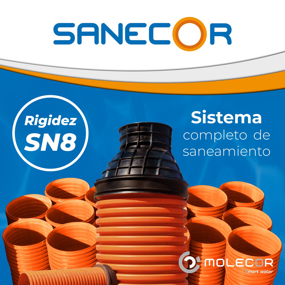 Molecor (@molecor) on Twitter photo ๐ ๐ฎฬ๐
๐ถ๐บ๐ฎ ๐ฒ๐ณ๐ถ๐ฐ๐ถ๐ฒ๐ป๐ฐ๐ถ๐ฎ ๐ฝ๐ฎ๐ฟ๐ฎ ๐น๐ฎ๐ ๐ฟ๐ฒ๐ฑ๐ฒ๐ ๐ฑ๐ฒ ๐๐ฎ๐ป๐ฒ๐ฎ๐บ๐ถ๐ฒ๐ป๐๐ผ
โ
Tuberรญas ๐ฐ๐ฒ๐ฟ๐๐ถ๐ณ๐ถ๐ฐ๐ฎ๐ฑ๐ฎ๐
๐ก๏ธ Rigidez ๐ฆ๐ก๐ด, sistema estanco
โป๏ธ 100% ๐ฟ๐ฒ๐ฐ๐ถ๐ฐ๐น๐ฎ๐ฏ๐น๐ฒ
โณ +30 aรฑos de ๐ฒ๐
๐ฝ๐ฒ๐ฟ๐ถ๐ฒ๐ป๐ฐ๐ถ๐ฎ
๐ ๐๐บ๐ฝ๐น๐ถ๐ฎ ๐ด๐ฎ๐บ๐ฎ: tubos, pozos, accesorios ๐ ๐ฎฬ๐
๐ถ๐บ๐ฎ ๐ฒ๐ณ๐ถ๐ฐ๐ถ๐ฒ๐ป๐ฐ๐ถ๐ฎ ๐ฝ๐ฎ๐ฟ๐ฎ ๐น๐ฎ๐ ๐ฟ๐ฒ๐ฑ๐ฒ๐ ๐ฑ๐ฒ ๐๐ฎ๐ป๐ฒ๐ฎ๐บ๐ถ๐ฒ๐ป๐๐ผ
โ
Tuberรญas ๐ฐ๐ฒ๐ฟ๐๐ถ๐ณ๐ถ๐ฐ๐ฎ๐ฑ๐ฎ๐
๐ก๏ธ Rigidez ๐ฆ๐ก๐ด, sistema estanco
โป๏ธ 100% ๐ฟ๐ฒ๐ฐ๐ถ๐ฐ๐น๐ฎ๐ฏ๐น๐ฒ
โณ +30 aรฑos de ๐ฒ๐
๐ฝ๐ฒ๐ฟ๐ถ๐ฒ๐ป๐ฐ๐ถ๐ฎ
๐ ๐๐บ๐ฝ๐น๐ถ๐ฎ ๐ด๐ฎ๐บ๐ฎ: tubos, pozos, accesorios