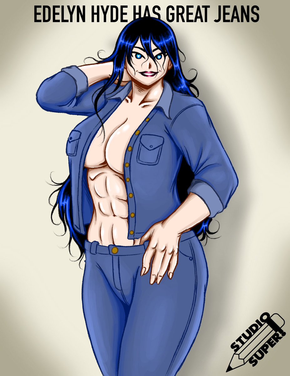 Edelyn Hyde has GREAT jeans.
#originalcharacter #jeans
