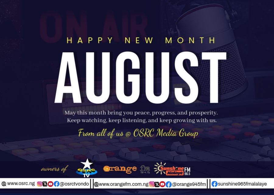 Orange 94.5 FM (@orange945fm) on Twitter photo Happy New Month to our fantastic listeners! May this month bring you new opportunities, fresh beginnings, and endless joy. Thanks for tuning in to <a href="/Orange945FM/">Orange 94.5 FM</a>. We're committed to making your day brighter with great music, stories, and more. Cheers to an amazing month! Happy New Month to our fantastic listeners! May this month bring you new opportunities, fresh beginnings, and endless joy. Thanks for tuning in to <a href="/Orange945FM/">Orange 94.5 FM</a>. We're committed to making your day brighter with great music, stories, and more. Cheers to an amazing month!